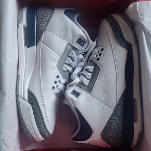 Jordan Retro 3 white/midnight navy